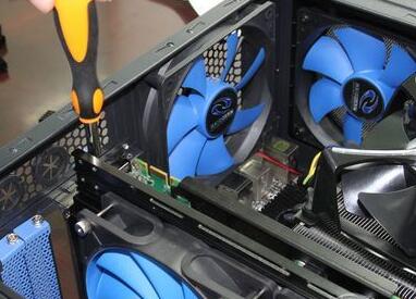 臺灣三巨電機電腦散熱片的散熱風扇固定架